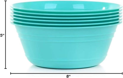 Mintra Home Snack Bowls (Medium 6pk (1.8L), Assorted)
