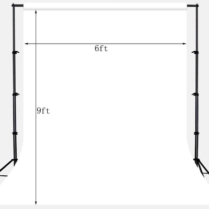 Black Backdrop for Photography Durable Fabric Background Photo Backdrop Video Photography Studio (5x7ft, Black)