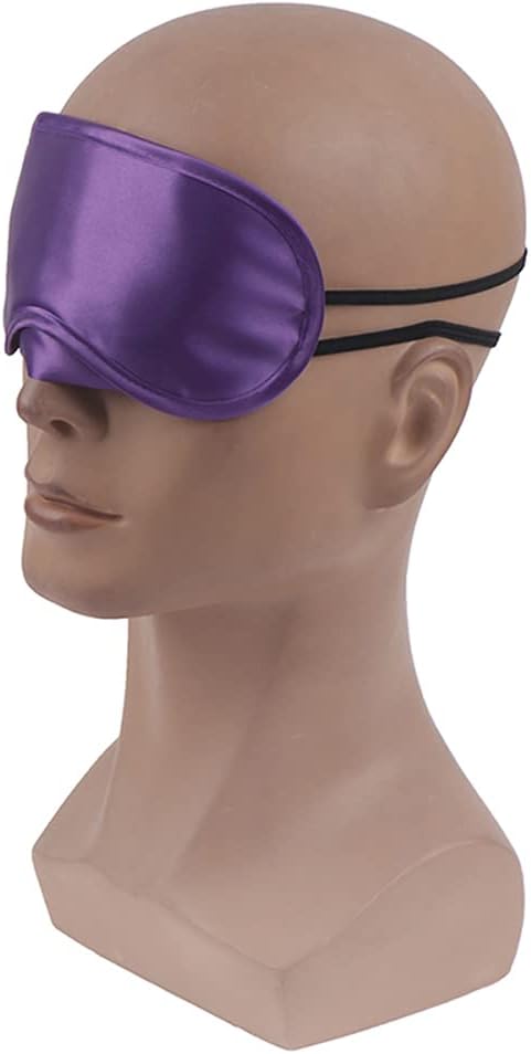 AKOAK 10 Pieces Game Party Sleep Travel Eye Mask, Lightweight Shading Eye Protection Rest Eye Mask, with Nose Pad and Adjustable Strap, Unisex (Pink)