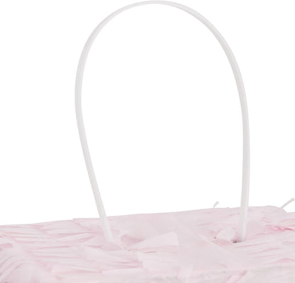 Number 5 Pinata, Pink and Gold Foil for Girls 5th Birthday Party Decorations (Small, 16.5 x 11.6 x 3 In)