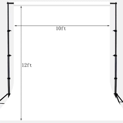 Black Backdrop for Photography Durable Fabric Background Photo Backdrop Video Photography Studio (5x7ft, Black)