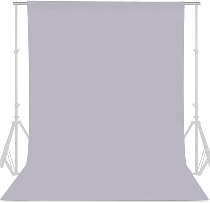 GFCC 8FTX10FT White Backdrop Background for Photography Photo Booth Backdrop for Photoshoot Background Screen Video Recording Parties Curtain