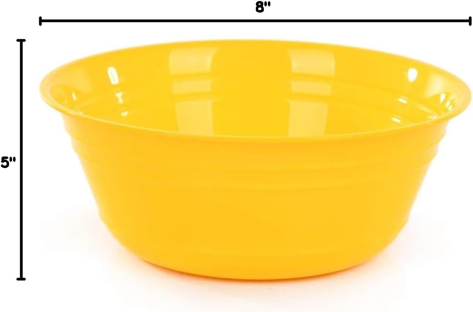 Mintra Home Snack Bowls (Medium 6pk (1.8L), Assorted)