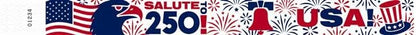 500 WristCo Red Stars Tyvek Wristbands for Events - Comfortable Tear Resistant Paper Bracelets ID Wrist Bands for Concerts Festivals Admission Party Identification Tours