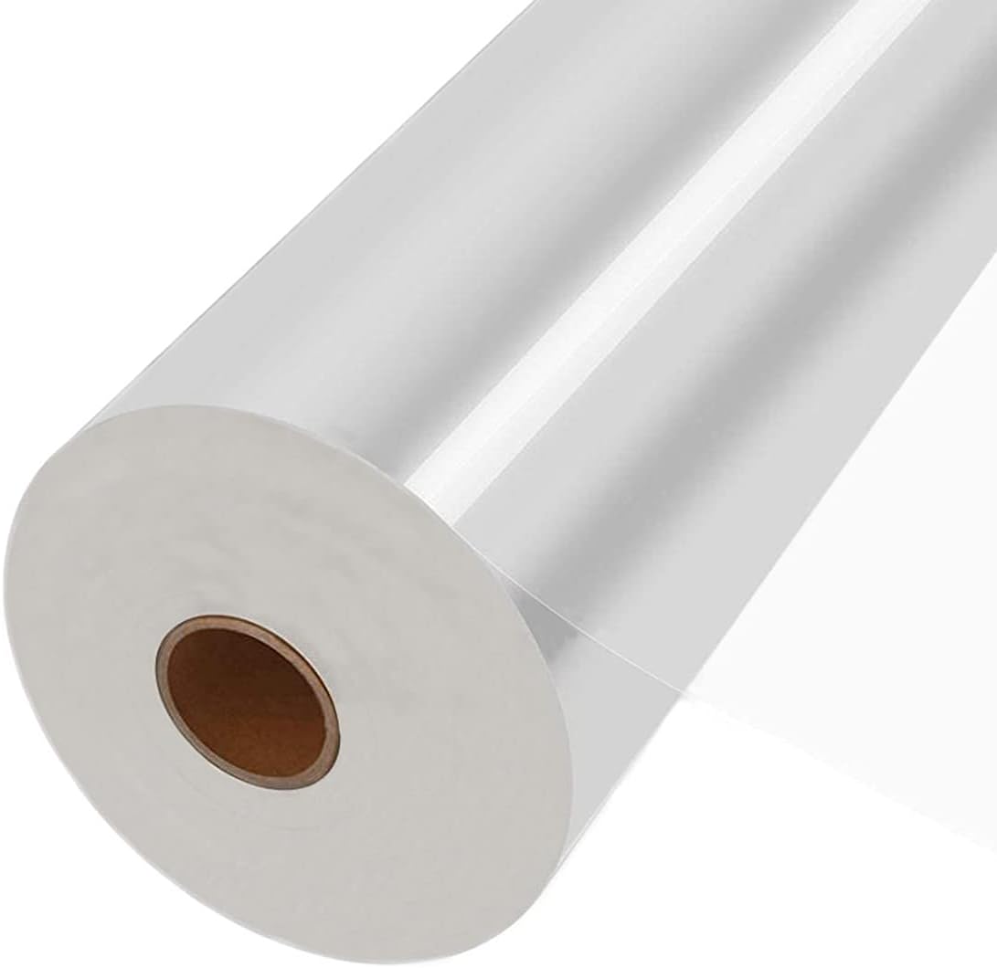 JOYIT 100 ft Clear Cellophane Wrap Roll (31.5 in x 100 ft) - 3 Mil Thicken Cellophane Roll,Cellophane Bags Large,Wrapping Paper for Flower Gift Baskets Wrap (31.5" fold into 16")