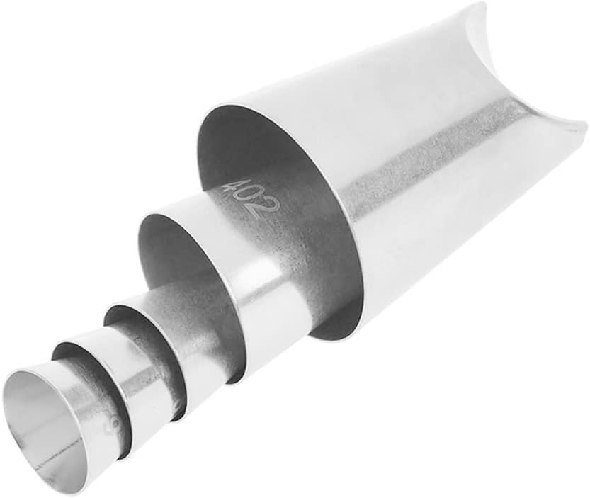 Icing Piping Tip Set,3 Large Decorating Tips Stainless Steel,DIY Cream Rose Flower Piping Tips,Cupcake Pastry Tips for Cake Decorating(1M 2D 2F)