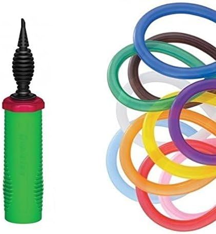 Qualatex Hand Held Air Inflator - Double Action Balloon Pump (2 Pack)