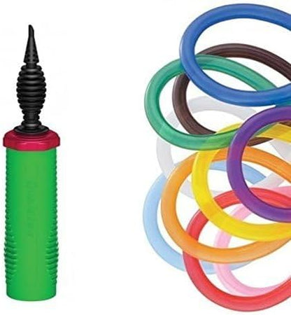 Qualatex Hand Held Air Inflator - Double Action Balloon Pump (2 Pack)