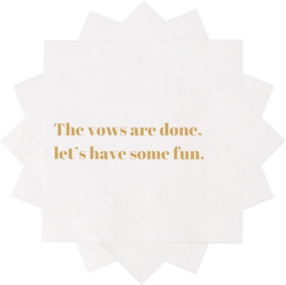 Funny Cocktail Napkins 100Pcs Funny Quotes Saying Disposable Paper Party Napkins 4.5 x 4.5 Two-ply (I Feel Sorry For People Who Don’t Know Us Napkins)