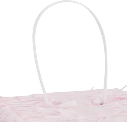 Number 5 Pinata, Pink and Gold Foil for Girls 5th Birthday Party Decorations (Small, 16.5 x 11.6 x 3 In)