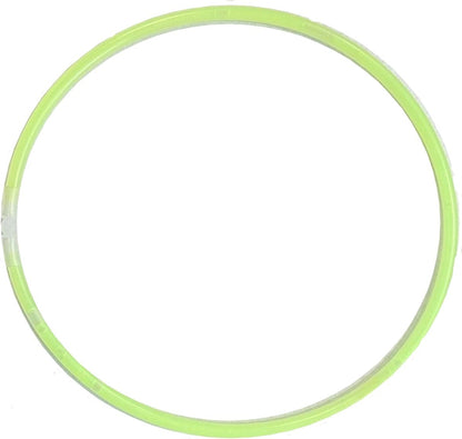 Glow Sticks Bulk Wholesale Necklaces, 100 22" Glow Necklaces, Glow 8-12 Hr, Connector Pre-attached (handy), Bright Colors, Glow-in-the-dark Party Supplies.