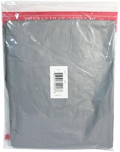 Party Dimensions Plastic Table Skirt, 29-Inches by 14-Feet - White - 6 Pack