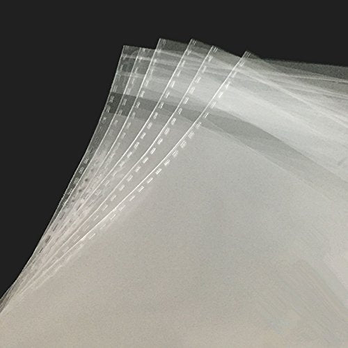 Clear Self Sealing Cellophane Bags 4"x6" (10.2 x 15.2cm) Pack of 200 – 4x6 Cookie Bags with Seal for Treat Bags, Cookies Wrappers Candy Party Favors Goodie