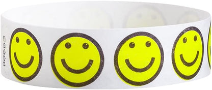 500 WristCo Black Checkered/Checks Tyvek Wristbands for Events - Comfortable Tear Resistant Paper Bracelets ID Wrist Bands for Concerts Festivals Admission Party Identification