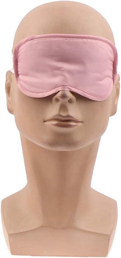 AKOAK 10 Pieces Game Party Sleep Travel Eye Mask, Lightweight Shading Eye Protection Rest Eye Mask, with Nose Pad and Adjustable Strap, Unisex (Pink)