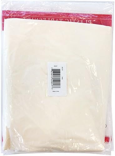 Party Dimensions Plastic Table Skirt, 29-Inches by 14-Feet - White - 6 Pack