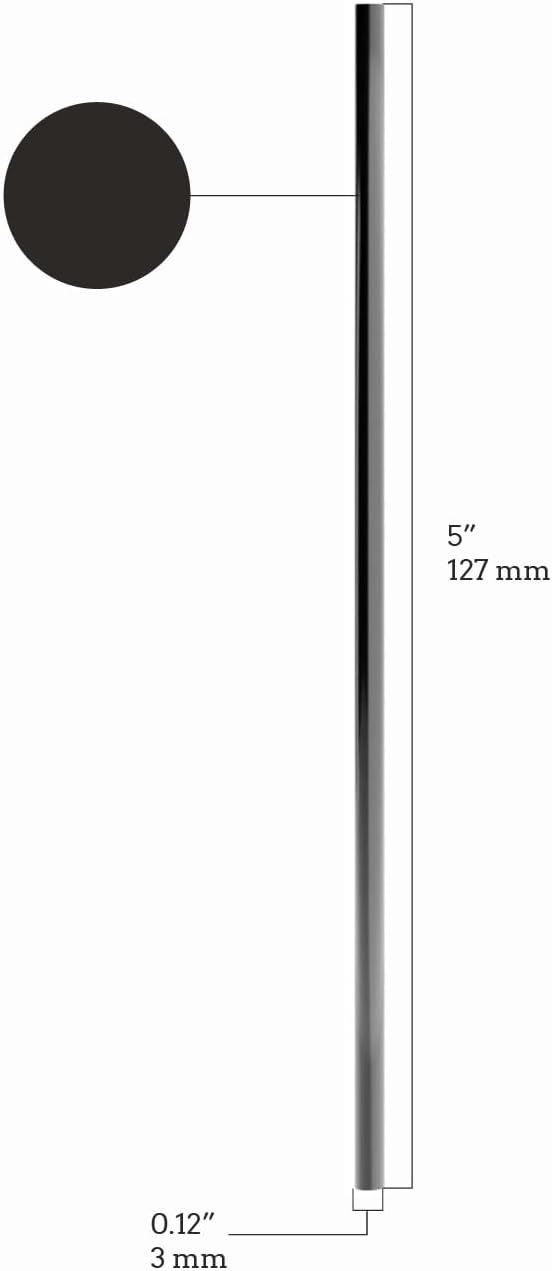Disposable Plastic Coffee Stirrer Straw - 5 Inch Sip Stir Stick (1000, Neon)