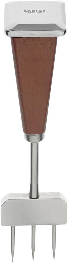 Barfly Ice Tong, Stainless, 7.1 Inch