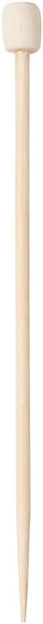 Restaurantware 3.5 Inch Cocktail Picks 1000 Disposable Appetizer Skewers - Cylinder Top Sturdy Natural Bamboo Decorative Toothpicks For Barbeques Parties Or Buffets