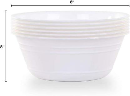 Mintra Home Snack Bowls (Medium 6pk (1.8L), Assorted)