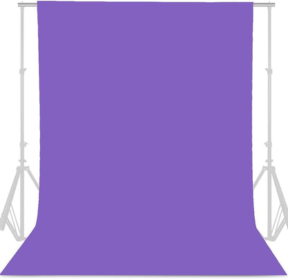GFCC 8FTX10FT White Backdrop Background for Photography Photo Booth Backdrop for Photoshoot Background Screen Video Recording Parties Curtain