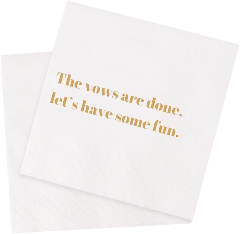 Funny Cocktail Napkins 100Pcs Funny Quotes Saying Disposable Paper Party Napkins 4.5 x 4.5 Two-ply (I Feel Sorry For People Who Don’t Know Us Napkins)