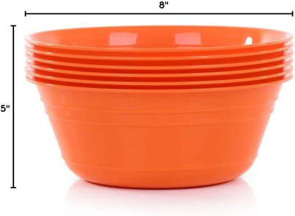 Mintra Home Snack Bowls (Medium 6pk (1.8L), Assorted)