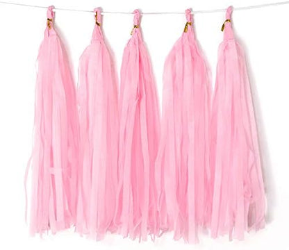 9.8in Blue Tissue Paper Tassel DIY Hanging paper decorations Party Garland Decor for Party Decorations Wedding,Festival,Baby Shower Decoration 20PCS25cm