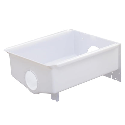 W10670845 AP6023698 Ice Maker Replacement Parts Refrigerator Ice Bucket Compatible with Whirlpool, Kenmore, kitchenaid, Amana Refrigerator Ice Bucket Fits 2196091, 1115342, 1115372, 2152701, etc.