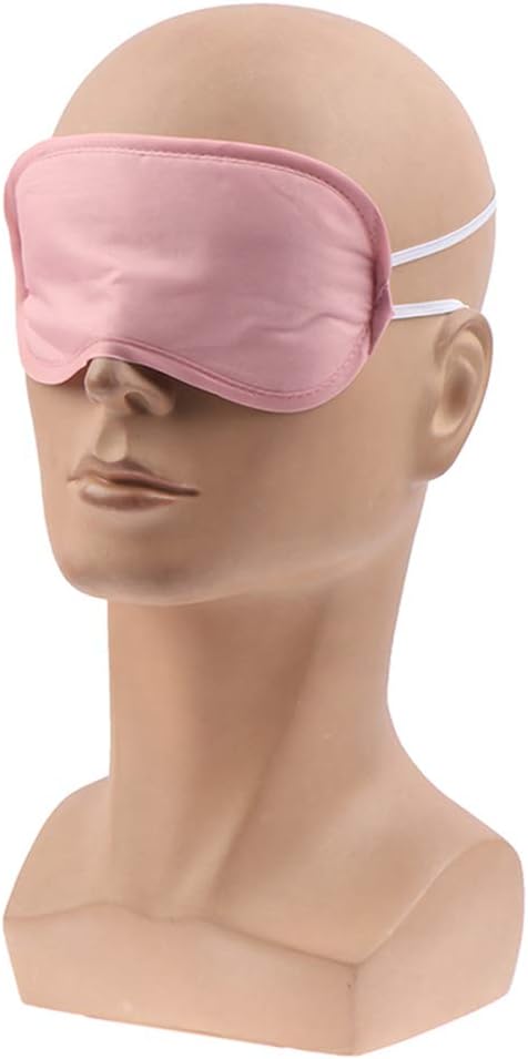 AKOAK 10 Pieces Game Party Sleep Travel Eye Mask, Lightweight Shading Eye Protection Rest Eye Mask, with Nose Pad and Adjustable Strap, Unisex (Pink)