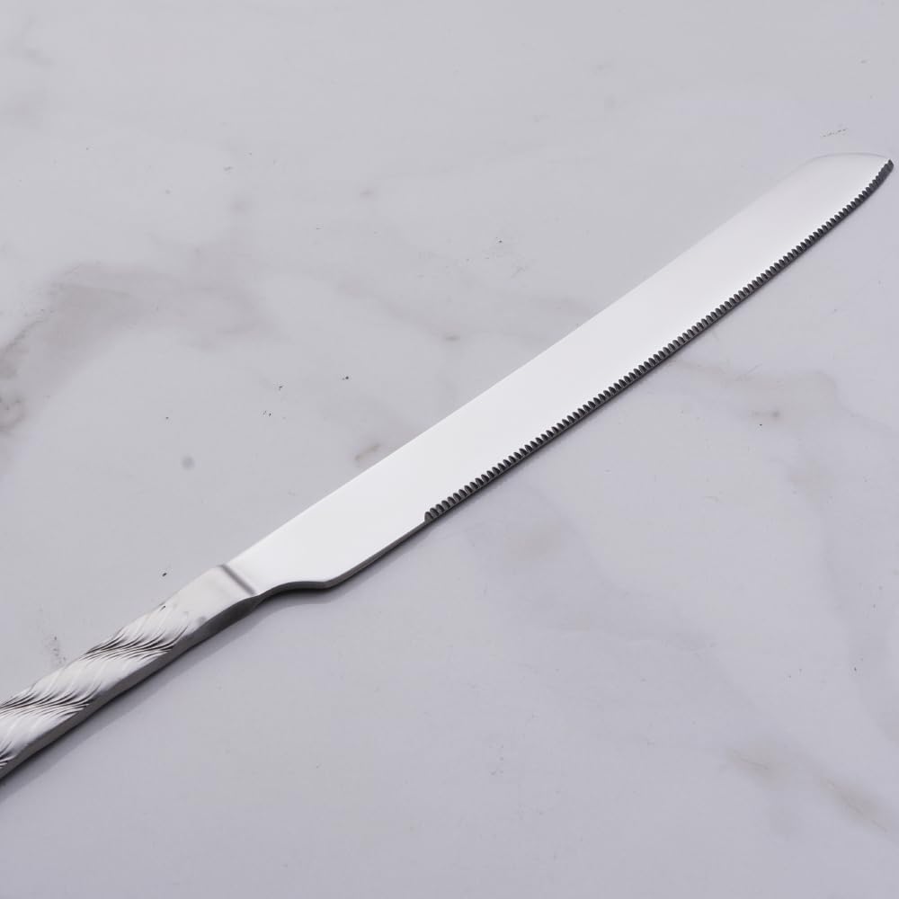 Rainbow Cake Cutting Set, Stainless Steel Cake Knife and Server, Cake Pie Cutter Set for Wedding, Birthday, Party