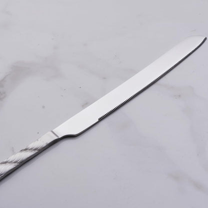 Rainbow Cake Cutting Set, Stainless Steel Cake Knife and Server, Cake Pie Cutter Set for Wedding, Birthday, Party