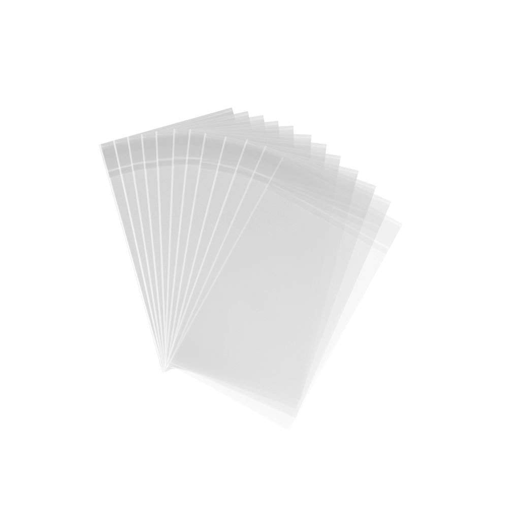 Clear Self Sealing Cellophane Bags 4"x6" (10.2 x 15.2cm) Pack of 200 – 4x6 Cookie Bags with Seal for Treat Bags, Cookies Wrappers Candy Party Favors Goodie