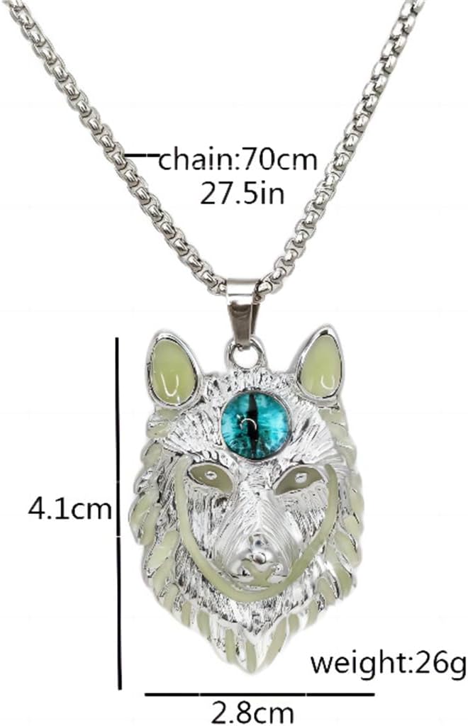 Spider Necklace for Men Women,Punk Luminous Animal Pendant,Spider Charm Pendant Necklace,Hip-hop Glow in the Dark Jewelry