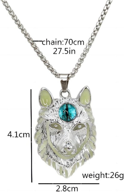 Spider Necklace for Men Women,Punk Luminous Animal Pendant,Spider Charm Pendant Necklace,Hip-hop Glow in the Dark Jewelry