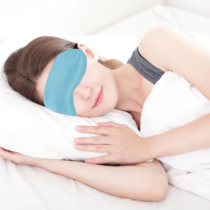2 PCS Black Satin Sleep Masks, Adjustable Silk Eye Mask for Sleeping, Blind Folds Soft Breathable Blindfold for Adults Couples Play Party Games Airplane Travel Essentials Eye Covers Patches Night Mask