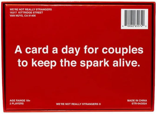 WE'RE NOT REALLY STRANGERS Card Game - 150 Conversation Cards for Adults, Teens, Couples, & Strangers - Icebreaker Questions for Game Night or Date Night, Ages 15+, 2-6 Players