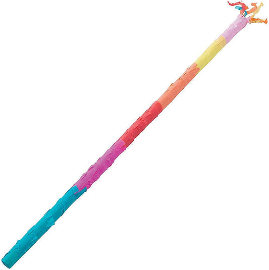 Fun Express Pinata Stick (30 inch Wood bat with Easy to Grip Design) Birthday Party Supplies for Kids