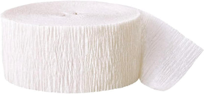Unique Industries Crepe Paper Streamer, 81ft, Pastel Pink