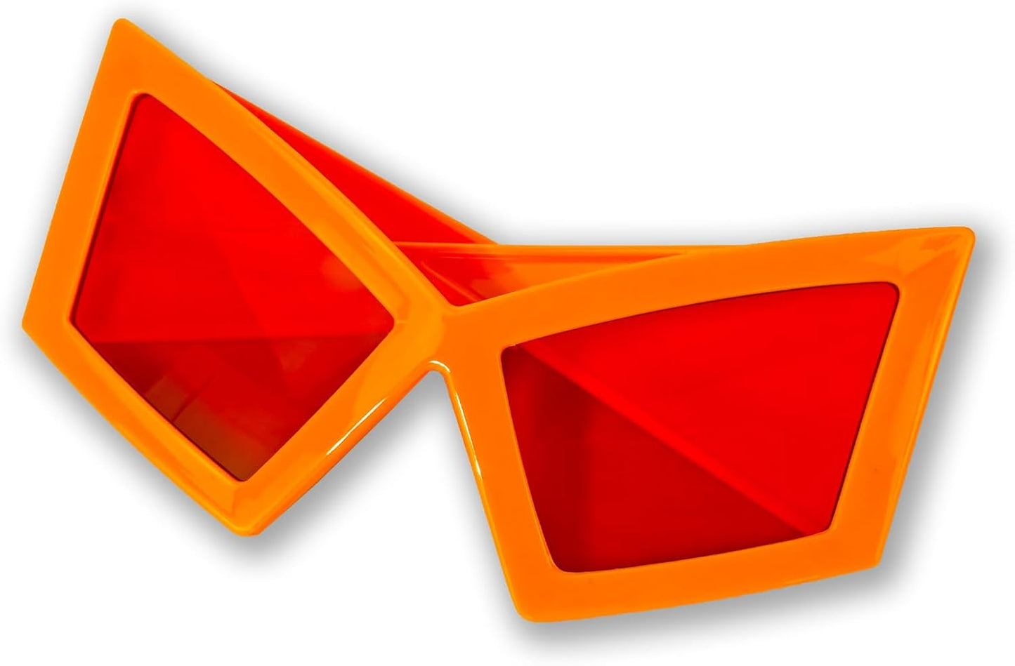 Funny Oversized Party Glasses Sunglasses Max Width 5.9", Hilarious Costume Accessories for Birthdays, Dance Parties