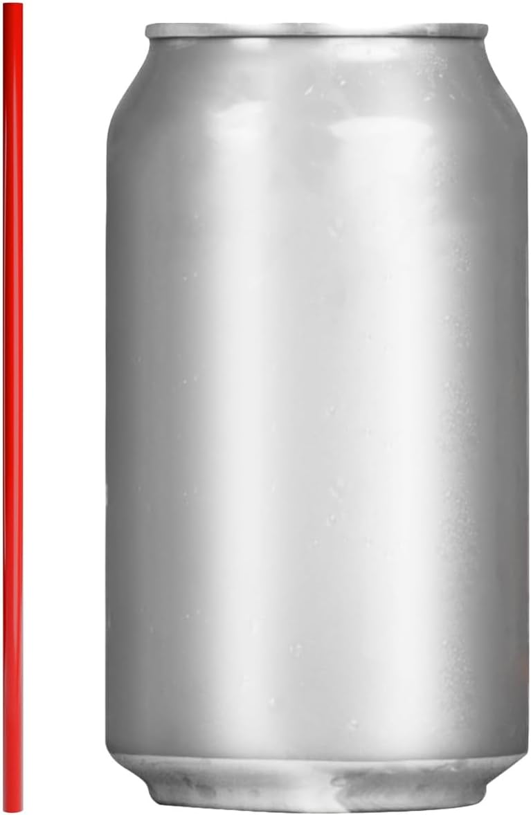Disposable Plastic Coffee Stirrer Straw - 5 Inch Sip Stir Stick (1000, Neon)
