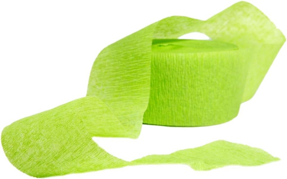 Unique Industries Crepe Paper Streamer, 81ft, Pastel Pink