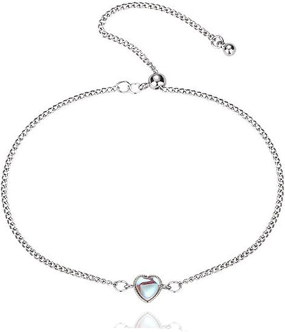 Long tiantian Moonstone Bracelet Glow in the Dark Bracelets Moonstone Jewelry for Women Crystal Bracelet Glow in the Dark Jewelry for Women Trendy Gifts for Christmas