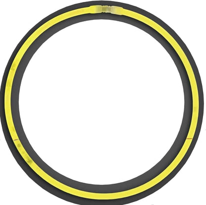 Glow Sticks Bulk Wholesale Necklaces, 100 22" Glow Necklaces, Glow 8-12 Hr, Connector Pre-attached (handy), Bright Colors, Glow-in-the-dark Party Supplies.