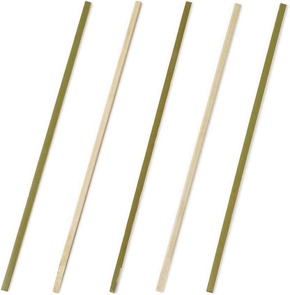 3.5 Inch Cocktail Picks, 100 Disposable Appetizer Skewers - Cylinder Top, Sturdy, Natural Bamboo Decorative Toothpicks, For Barbeques, Parties, Or Buffets