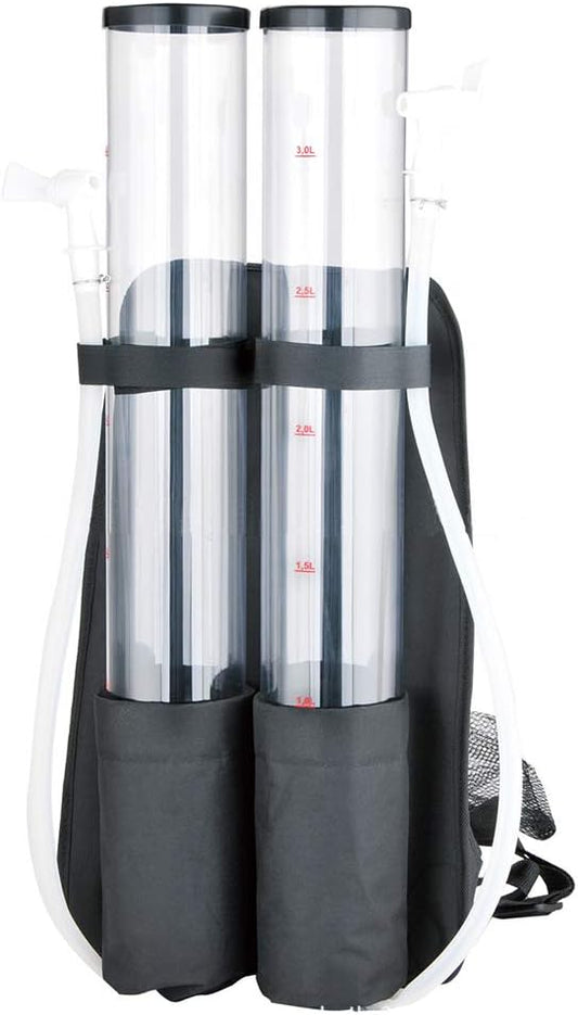 psler Dual Barrel Portable Backpack Dispenser Beverage Drink Beer Alcohol Dispenser for Party Outdoor