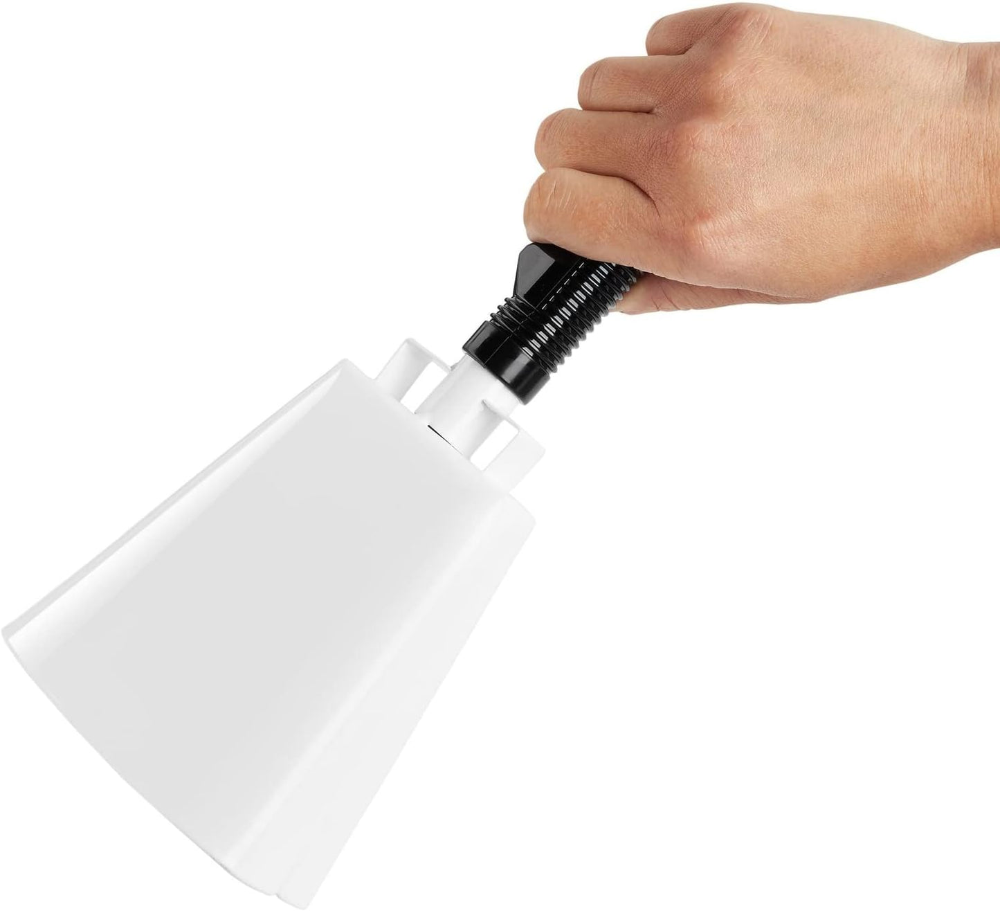BLUE PANDA Cowbell Noise Maker - 9-Inch, Royal Blue, Pack of 2 - Metal Cowbell Instrument with Ergonomic Handle - Cheering Bell for Stadium Cheers & Celebratory Noise Maker