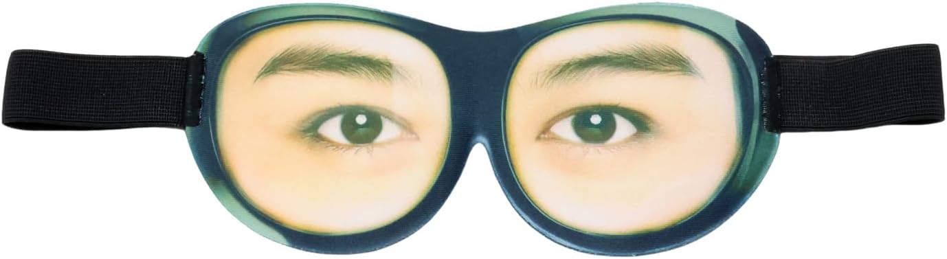 Honbay 3D Funny Eyeshade Soft Sleep Eye Mask with Adjustable Head Strap for Travel, Game, Party, Rest, Sleeping, etc (for Man)