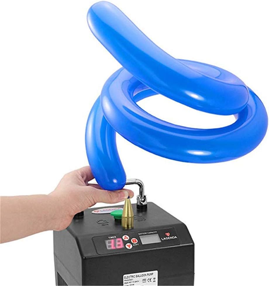 B231 Portable Electric Balloon Inflator Electric Bolloon Blower Pump with Timer Battery for Party Events Decoration