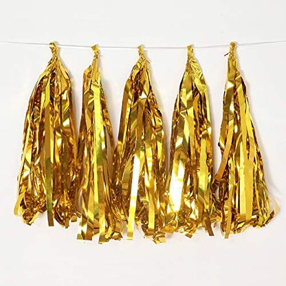 9.8in Blue Tissue Paper Tassel DIY Hanging paper decorations Party Garland Decor for Party Decorations Wedding,Festival,Baby Shower Decoration 20PCS25cm